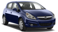 Car Rental in Madeira -  Reserve um quarto Opel Corsa com Funchal Car Hire